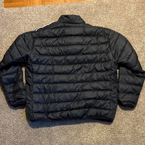 Adidas Men's Black and White Puffer Jacket - Picture 4 of 4